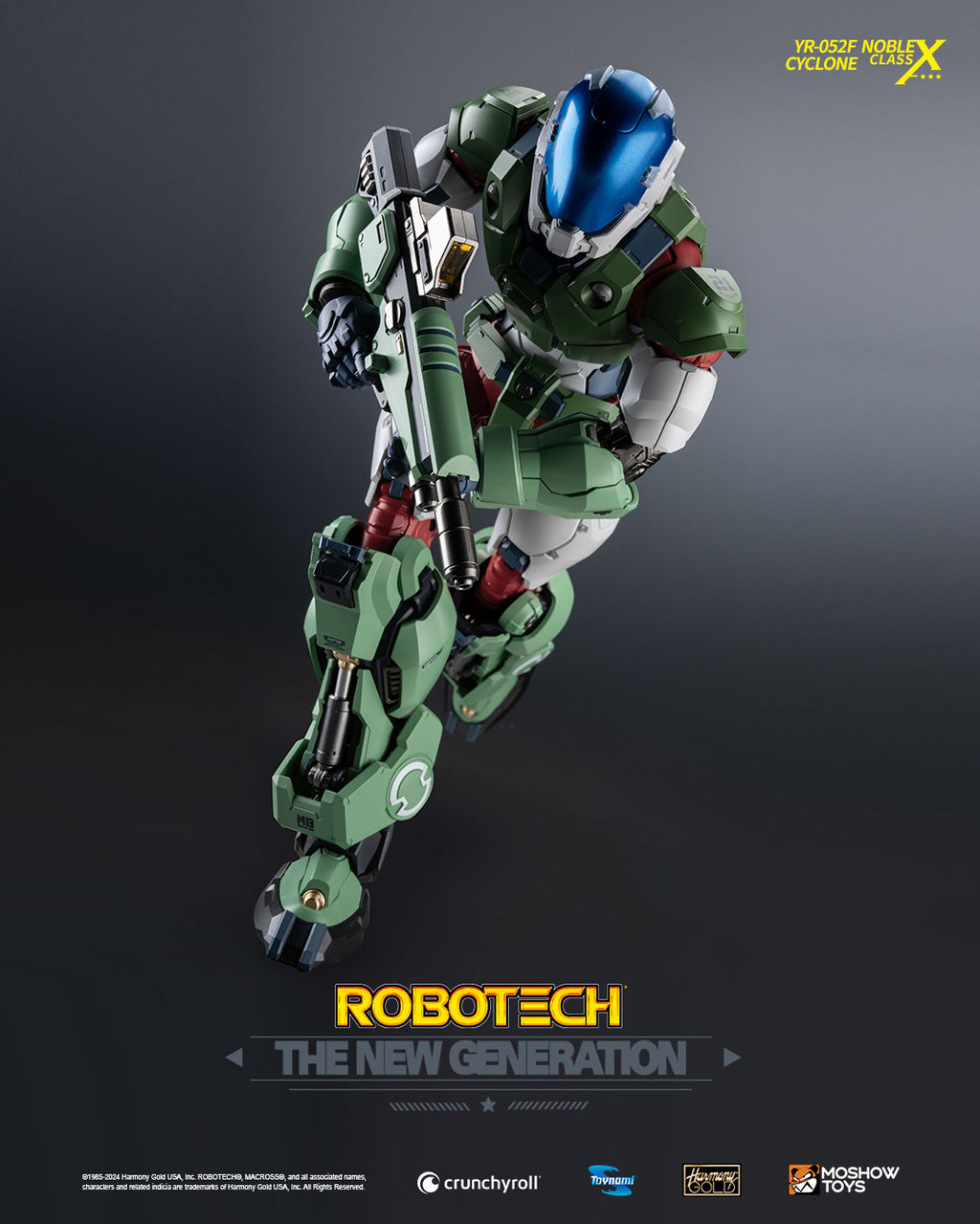 The New Generation YR-052F Transformable Cyclone - Toynami Inc