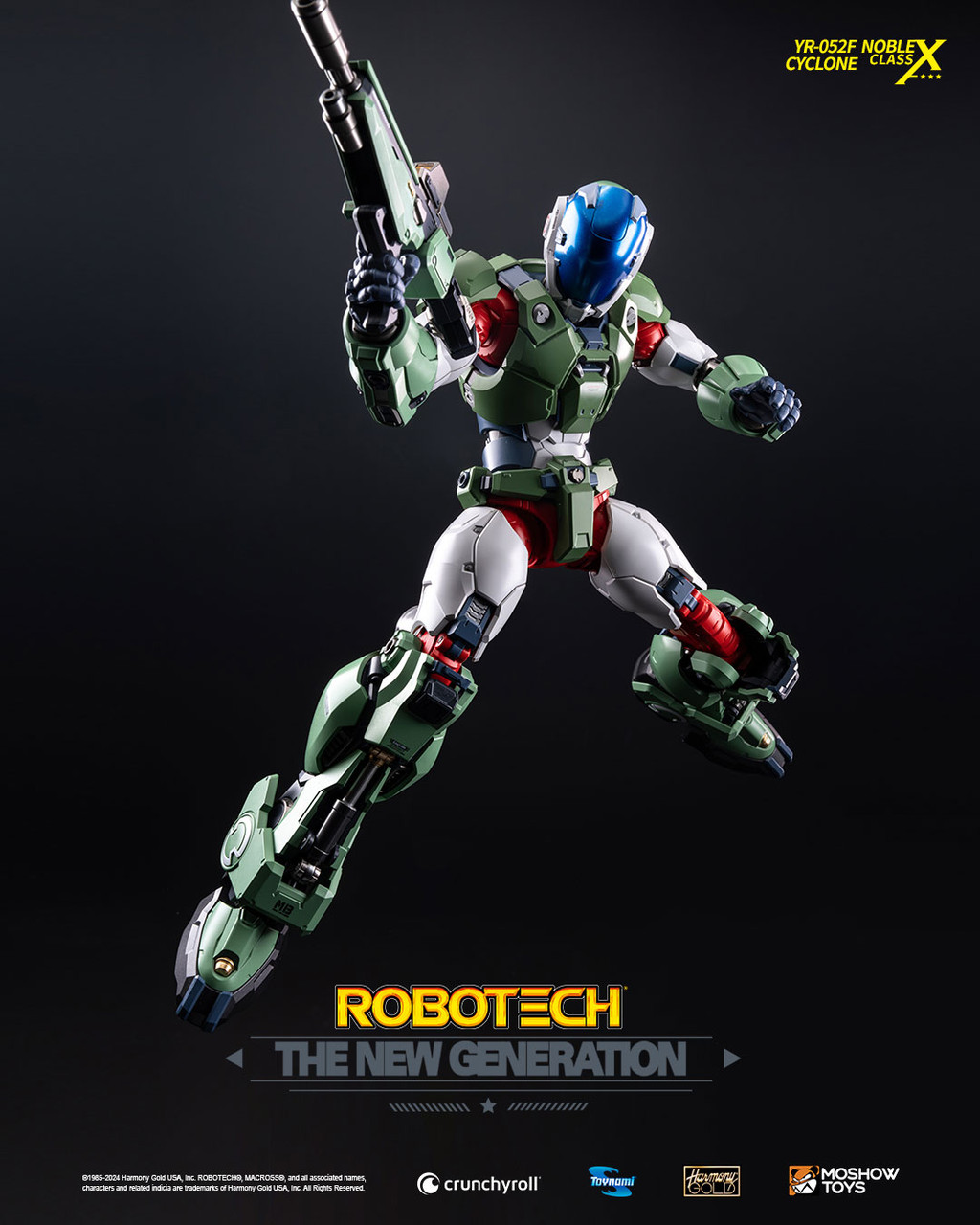 現代アート:A Cyclone The New Generation YR-052F Transformable Cyclone - Toynami Inc
