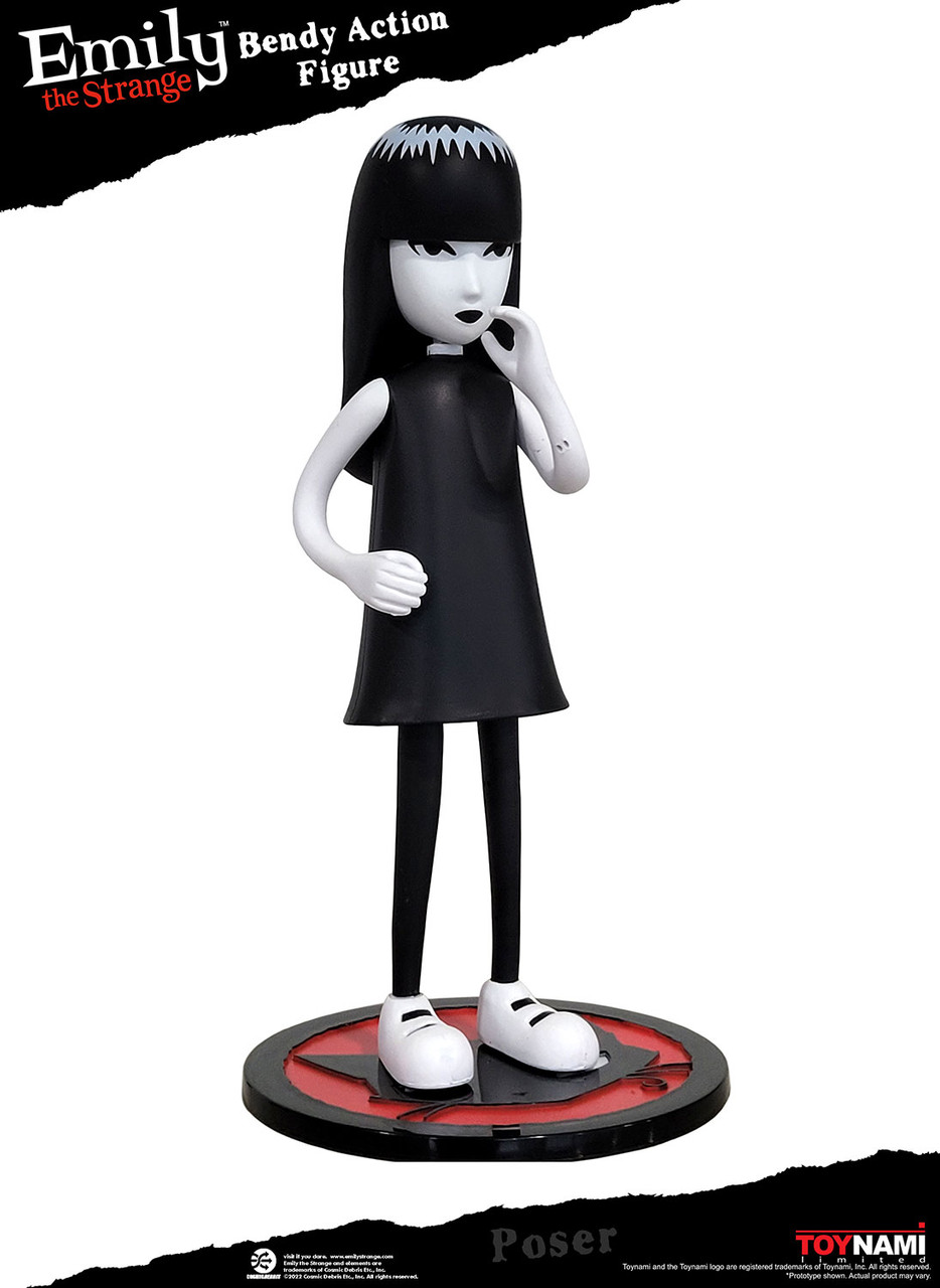 エミリー・ザ・ストレンジ　フィギュア　Toynami Emily the Strange 6