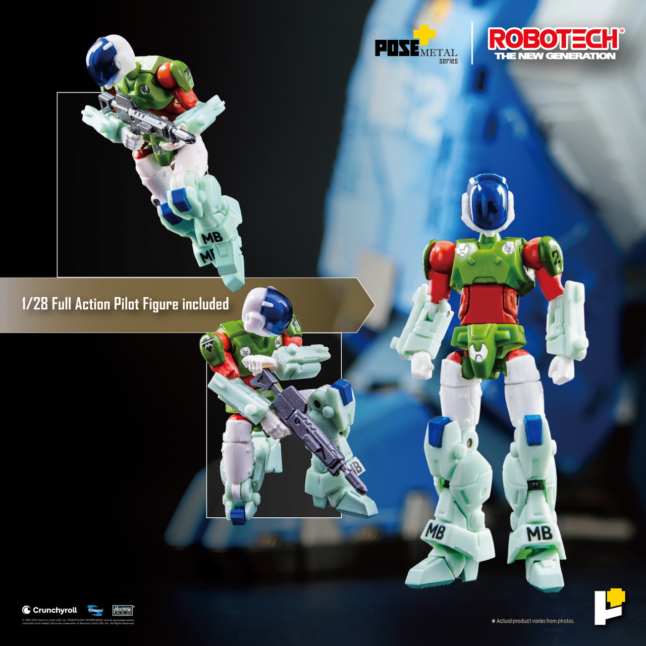 PRE-ORDER DEPOSIT: Robotech The New Generation Combat Alpha