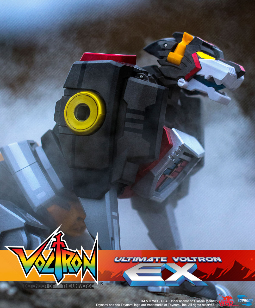 ■ゴライオン40ｃｍ変形合体アルティメット・ヴォルトロンEX　トイナミ新品海外製 Voltron Ultimate EX