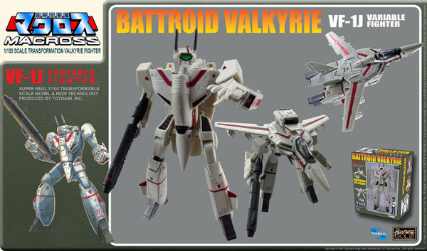 Macross Saga: Retro Transformable  1/100 VF-1J Ichijo Valkyrie