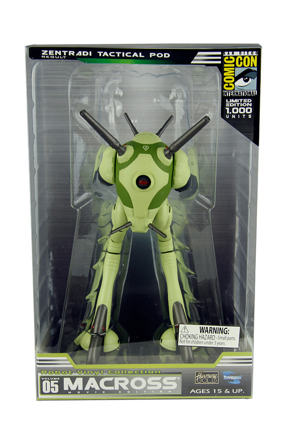 2010 SDCC Exclusive: Macross Vinyl Figure Zentradi (Regault) Tactical Battlepod 