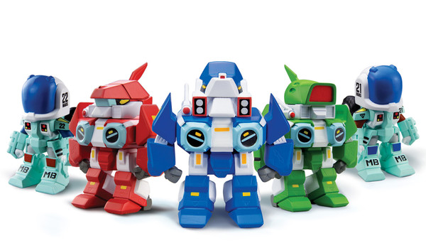 Robotech New Generation Super Deformed Blind Box Figurines