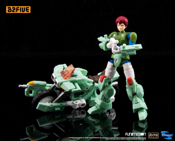 B2Five Robotech Mospeada Transformable Cyclone - Rand