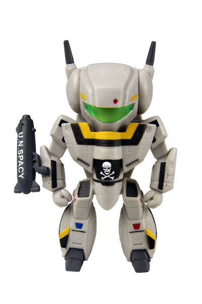 Comic Con 2014 Exclusive: Robotech Chibi Skull Leader VF-1S in Military Gray