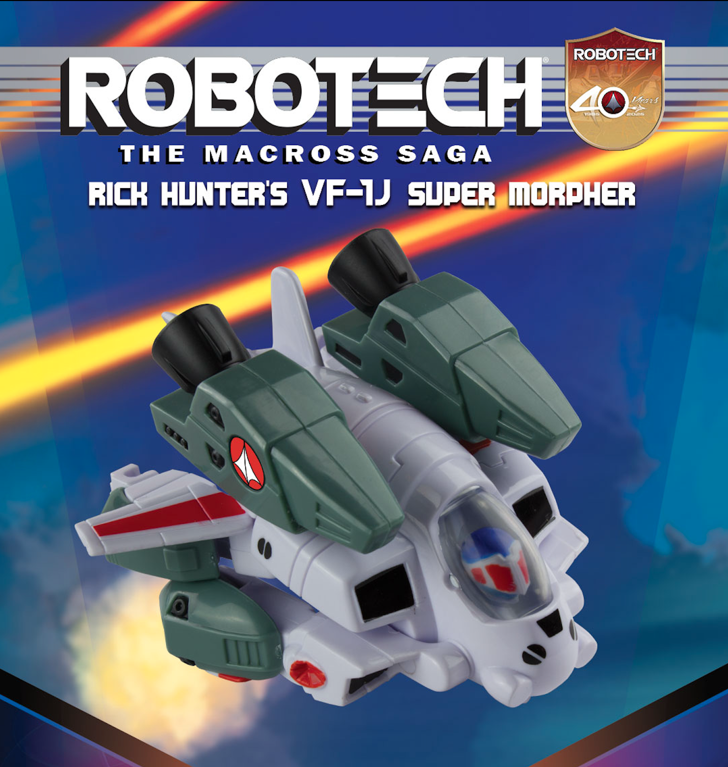 ROBOTECH: 40th Anniversary Super Veritech Morpher – Rick Hunter