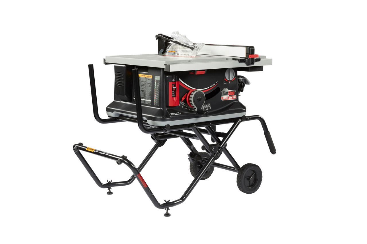 Jobsite Saw PRO with Mobile Cart Assembly 15A,120V,60Hz JSS-120A60