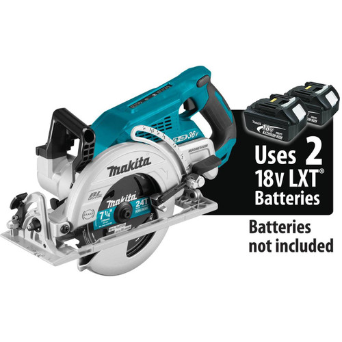 18V X2 LXT Lithium-Ion (36V) Brushless Cordless Rear Handle 7-1/4" Circular Saw, Tool Only