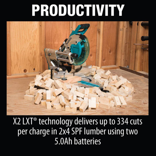 Makita XSL06Z 18V x2 LXT Lithium-Ion (36V) Brushless Cordless 10 Dual