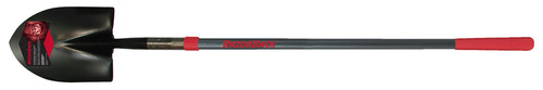 RAZORBACK 45000 ROUND POINT SHOVEL, WITH FIBERGLASS HANDLE