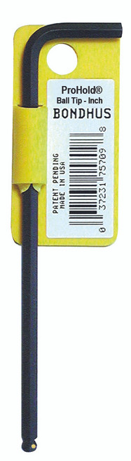 1/16" Prohold Ball End L-Wrench  Tagged & Barcoded - 75703 - Quantity: 5