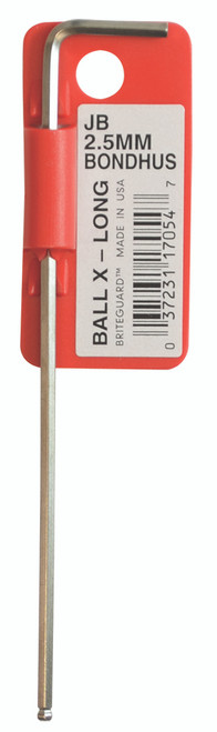 1.27Mm Briteguard Plated Ball End L-Wrench  Tagged & Barcoded  - 17049 - Quantity: 10
