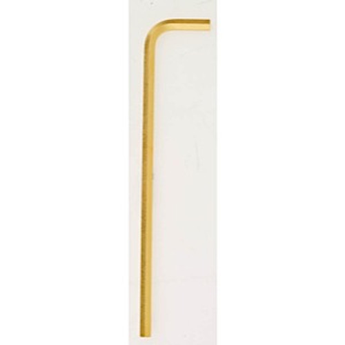 1/8"   Goldguard Plated Hex L-Wrench - Long      Bulk - 28107 - Quantity: 50