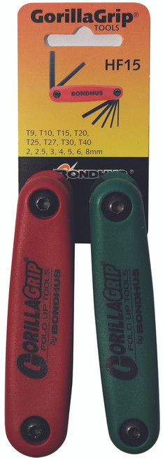 Fold-Up Tool Double Pack 12587 (2-8Mm) & 12634 (T9-T40) - 12544 - Quantity: 1