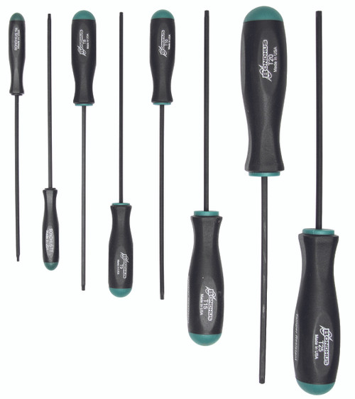 Set 8 Tamper Resistant Star Tip Screwdrivers Tr6-Tr25 - 33832 - Quantity: 1