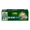 Depend FIT-FLEX Incontinence Underwear for Men, Maximum Absorbency, S/M, Gray (Packaging may vary)