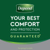 Depend FIT-FLEX Incontinence Underwear for Men, Maximum Absorbency, S/M, Gray (Packaging may vary)
