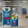 Vicks VapoSteam Medicated Liquid with Camphor, a Cough Suppressant, 8 Oz – VapoSteam Liquid Helps Relieve Coughing, for Use in Vicks Vaporizers and Humidifiers