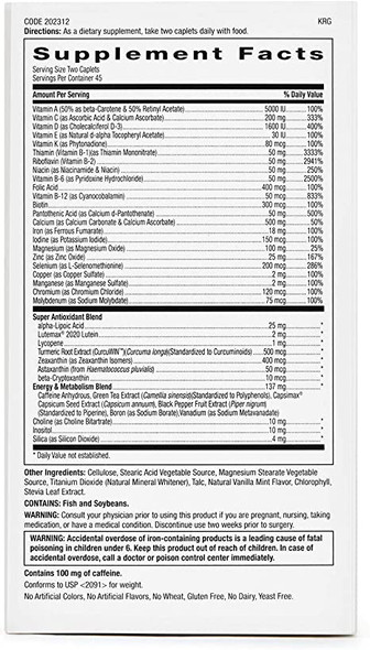 GNC Womens Ultra Mega Energy and Metabolism Multivitamin for Women, 90 Count, for Increased Energy, Metablism, and Calorie Burning