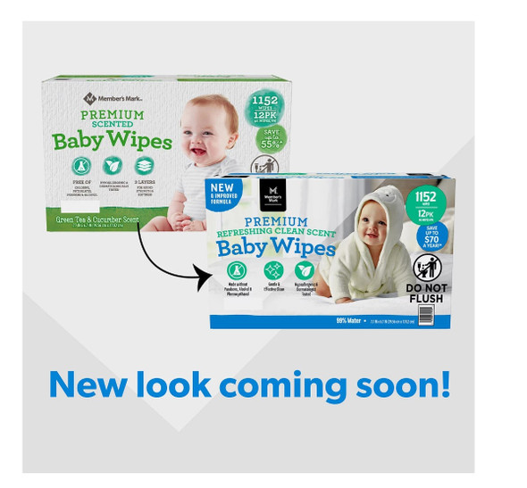 Member S Mark Premium Scented Baby Wipes (1152 Ct.) Wholesale, Cheap, Discount, Bulk (1 - Pack)