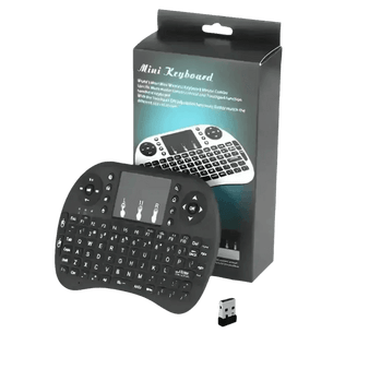 Mini Wireless Keyboard with Touchpad Air Mouse Remote Mini Keyboard