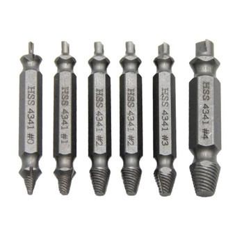 Extractor Double Head Screw Slide Tooth Removal Tool S2 Screwdriver Screwdriver Screwdriver Head Broken Wire Set Extractor Double Head Screw by DSERS