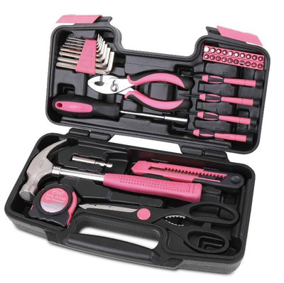 How the 39 Piece General Tool Set Pink DT9706P Combines Style and Functionality in Your DIY Projects