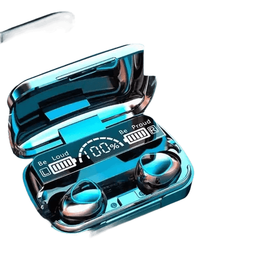 M10 Black TWS Bluetooth Earphones 3500mAh Charging Box