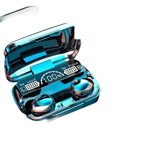 M10 Black TWS Bluetooth Earphones 3500mAh Charging Box Mobile Phone Accessories by Shop911551365 Store