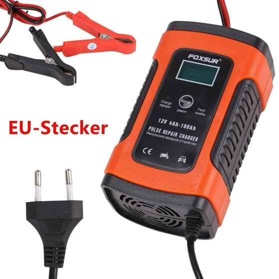Car and motorcycle UPS battery charger UPS battery charger