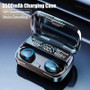 M10 Black TWS Bluetooth Earphones 3500mAh Charging Box