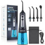 Black USB Rechargeable Dental Water Flosser