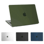 Apple MacBook Pro Soft Laptop Case, Protective Laptop Sleeve in green, silver, gray, and blue colors.