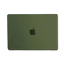 Apple MacBook Pro Soft Laptop Case, green Protective Laptop Sleeve with Apple logo visible underneath.