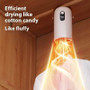 Portable Clothes Dryer Compact Electric Drying Machine for Home Foldable Clothes Dryer Convenient clothing drying in dormitories