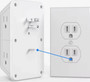 US Multi Socket Wall Socket with 6 AC Outlets US Multi Socket Wall Socket by GiFTiFY