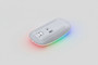 Black USB Rechargeable RGB LED Wireless Mouse Keyboard and Mouse by eboygifts