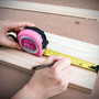 25ft. Tape Measure - Pink - DT5002P Pink Tool Kit by Apollo Tools