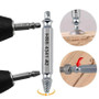 Double Head Screw Extractor S2 screwdriver with HSS 4341 #2 screw head removal tool set.