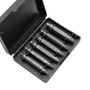 Extractor Double Head Screw Slide Tooth Removal Tool set in black case, DIY Tool, S2 Screwdriver.