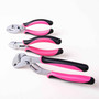 3 Pliers - Pink - DT5008P Pink Tool Kit by Apollo Tools