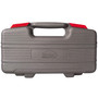 Apollo Hand Tool Lifetime Warranty 39 Piece General Tool Set DT9706 gray case with red accents.
