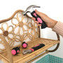 Four Piece Stubby Tool Set - Pink- DT0240P Pink Tool Kit by Apollo Tools