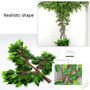 12pcs/Lot Artificial Leaf Fake Flower Decoration Home Wedding Party Scene layout DIY Simulation Plant Ficus Leaves Decor Acces by DSERS