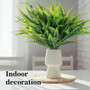 1PC Handmade Plants Artificial Ferns Green Leaves Simulated Flowers Outdoor Wedding Office Homes Dining Table Courtyard Decor by DSERS