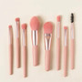8Pcs Soft Fluffy Makeup Brushes Set for cosmetics Foundation Blush Powder Eyeshadow Kabuki Blending Makeup brush beauty tool Makeup by Dropshee