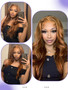 Colored Ginger Blonde 9X6 Glueless Lace Front Human Hair Wig Ready To Go&Wear Glueless Body Wave Lace Wig Burgundy Straight Wigs Hair Wig by DSERS / AliHairs Store