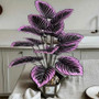 18-Headed Artificial Violet Plants Realistic Floor Bonsai Plant Indoor for Home Weddings Hotels Gardens Photography Decorations by DSERS