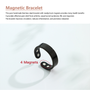 Magnetic Anti Snoring Device Ring Therapy Acupressure Against Finger Ring Anti Snore Sleep Aid for Snoring Treatment